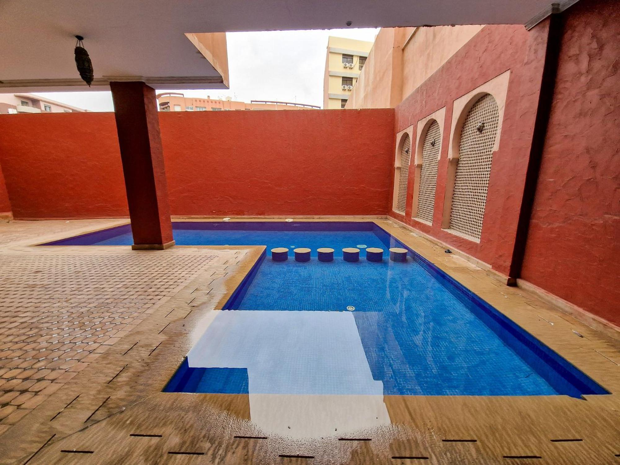 Superbe Appartement Piscine Gueliz Marrakesh Exterior photo