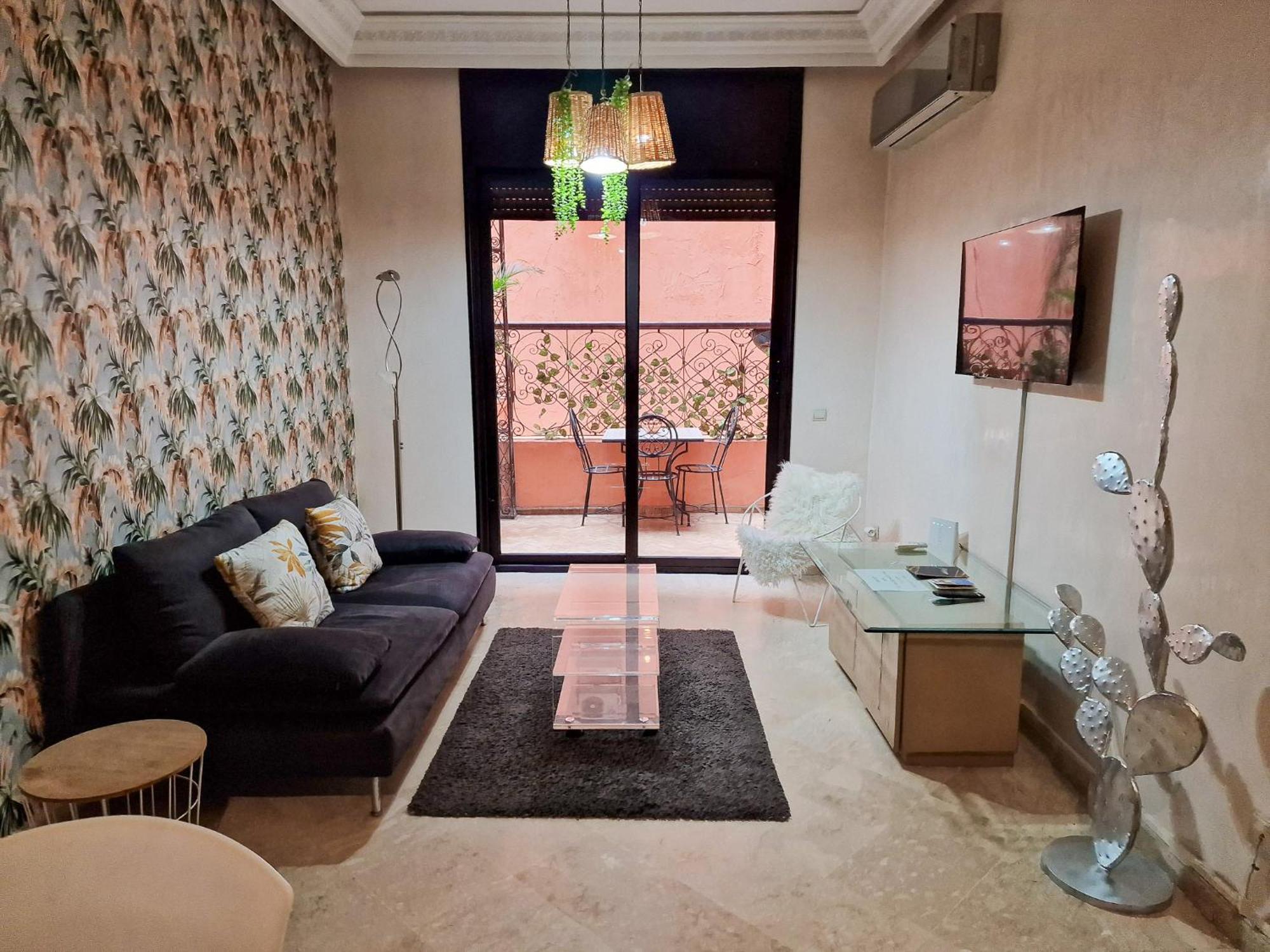 Superbe Appartement Piscine Gueliz Marrakesh Exterior photo