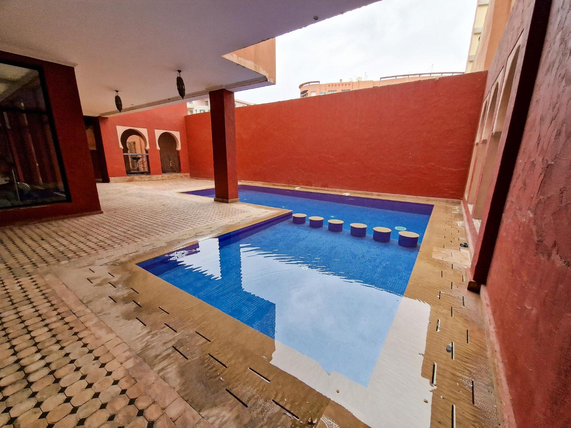 Superbe Appartement Piscine Gueliz Marrakesh Exterior photo