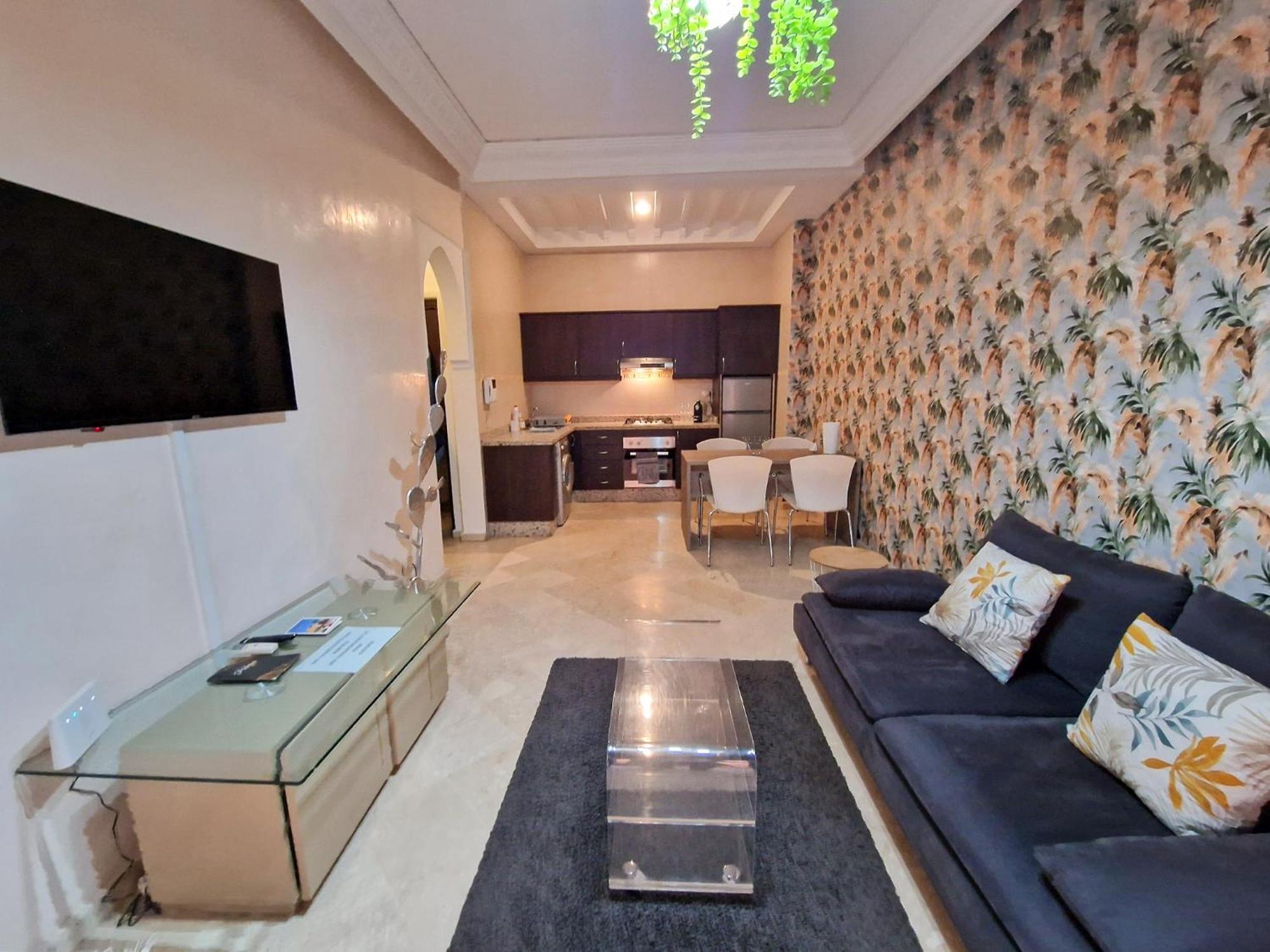 Superbe Appartement Piscine Gueliz Marrakesh Exterior photo